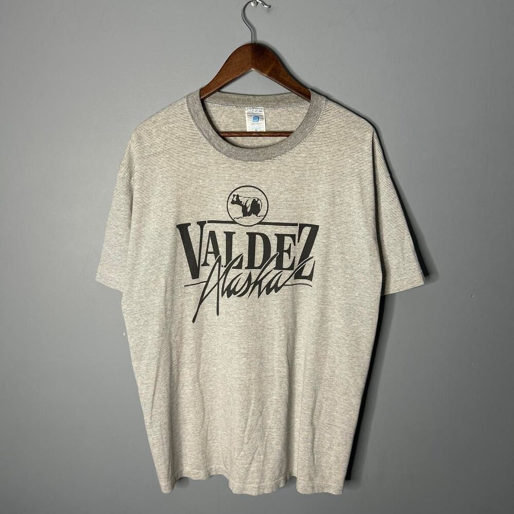 American-vintage Men's Grey T-shirt